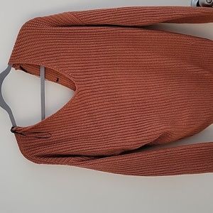 Rust Knit Sweater